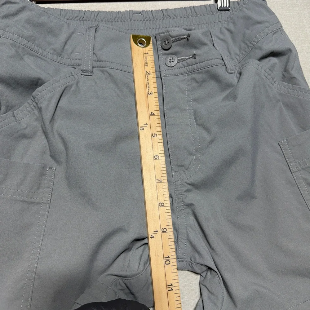 REI Co-op Girls Large 14-16 Gray Sahara Convertible Hiking Pants Outdoor Utility